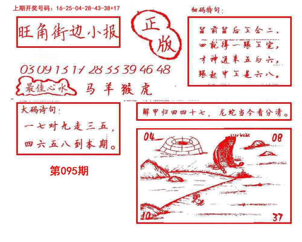 095期旺角街边小报[图]